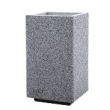 ref 0423 Cast Stone Litter Bin